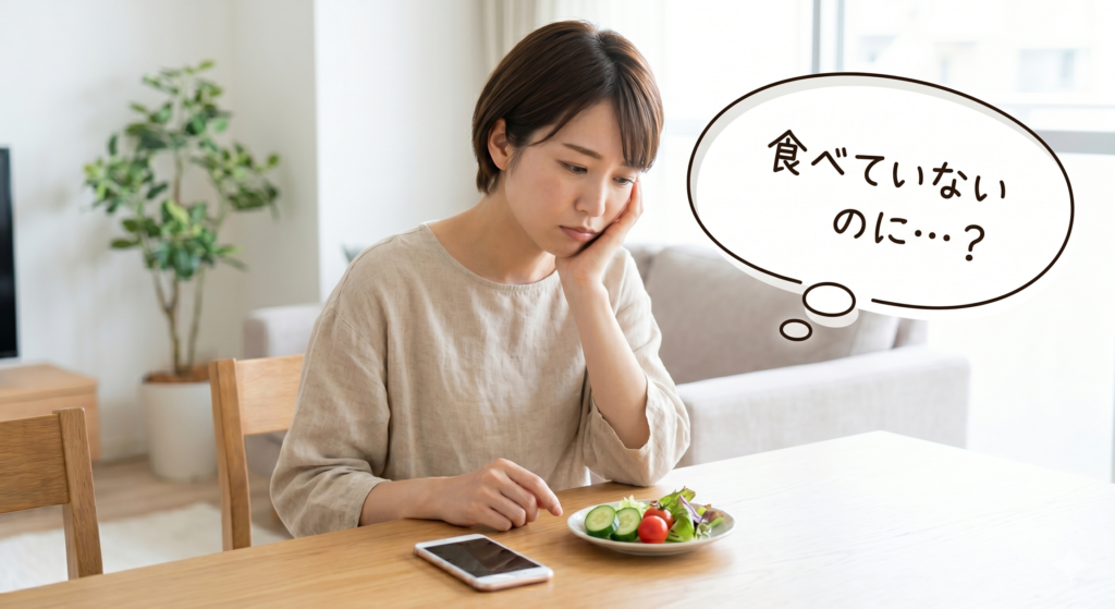 「食べてないのに太る」は本当？基礎代謝とホルモンの深い関係